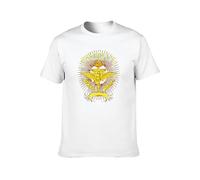 TPGHNVENT Men's Soulfly Rest in Peace D-Low Moses Band Merch Cotton T Shirt White XXL