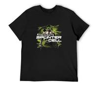 TPGHNVENT Men's Splinter Cell - Sam Fisher - American S - Adult T-Shirt Black XL