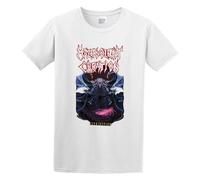 TPGHNVENT Men's with Malevolent Creation 'Retribution' Cotton T Shirt White M