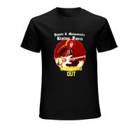 TPGHNVENT Men's Yngwie J. Malmsteen'S Rising Force Cotton T Shirt Black L