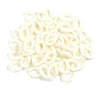 TPIONEER 50 pièces Boucles à maillons en Acrylique coloré, Perles de chaîne pour Colliers et fermoirs de Sacs