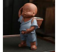 TPIONEER Passoire à thé Pipi Petit Moine décoration créative pisse Enfant poupée Spray céramique Personnage Artisanat Filtre à thé Accessoires