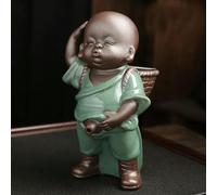 TPIONEER Passoire à thé Pipi Petit Moine décoration créative pisse Enfant poupée Spray céramique Personnage Artisanat Filtre à thé Accessoires