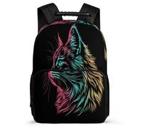 TPISLI Cable Imprimé dessert Pour Enfants Aller À L École, Sac D'école Motif Pour Les Fille De CP CE1 CE2 CM1 CM2, Sac A Dos En Feutre Enfants Garçon