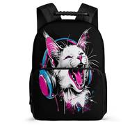 TPISLI Cable Motif Fille Primaire, Sac À Dos Pour Enfant CP CM1 CM2, Sacs Ecole Collège Avec Imprimé dessert, Sac D'école Décontracté Pour Garcon De 9 À 16 Ans