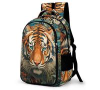 TPISLI Cartable 8 10 Ans Fille Sac Dos Ecole Primaire Animal Tigre Cartable Ecole Garcon Primaire Sac Ados Garçon Cartable Ecole Garcon Primaire CE2 CE1