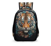 TPISLI Cartable Animal Tigre Garcon Primaire, Grand Sac D'école En Tigre Pour Enfants De CE2 CM1 CM2, Imperméable Sac A Dos Primaire Garçon, 8-16 Ans