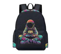 TPISLI Cartable Astronaute Motif 11 Ans Garçon Sac Scolaire Astronaute CM2 Fille Sac à Dos Ordinateur Portable Léger Imperméable pour École Cours et Voyage Usage Quotidien Loisirs