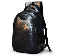 TPISLI Cartable Chat Mignon Garçon Primaire Sac College Garcon Sac A Dos Animal Chat Garcon Sac College Garcon Sac Ados Garcon Cartable Garçon