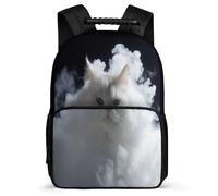 TPISLI CArtable Chaton Enfant Fille Sac À Dos Animal Chat Garcon Primaire Pour Enfants Et Adolescents Sac À Dos Grande Capacité Résistant En Feutre