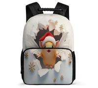 TPISLI Cartable Cochon d'Inde Filles Cp Ce1, Sac à Dos Mignon Néerlandais Cochon Enfants Durable, Sac Scolaire, Bookbag, Dos Rembourré, Poignée Solide, Loisirs Sorties