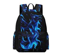 TPISLI Cartable Design Renard Garçon Fille 8-12 Ans Sac à Dos Animal Renard Élèves Primaire Sac Scolaire Léger Imperméable pour Voyage Randonnée Loisirs, School Bag Rentrée Scolaire et Cadeau