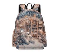 TPISLI Cartable Fille 1-3e classe, Sac à dos Coloré Fleurs Garçons 10 Ans Sac à Dos Scolaire Léger Enfant Plante Impression 3D pour l'école, les voyages et l'école Art, Style 7, 42 x 30 x 15 cm
