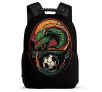 TPISLI CArtable Garcon Enfant De Dragon, Sac D Ecole Garçon Fille Dragon Football CP CE1 CE2 CM1 CM2,Sac À Dos Enfant À La Mode Pour L'école Primaire