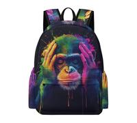 TPISLI Cartable Illustration Chat Garçons 6-10 Ans Sac à Dos École Adolescents, Sac à Dos Scolaire Design Chaton pour Filles De 3e à 7e artable Léger Enfants, Style 23, 42 x 30 x 15 cm