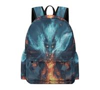 TPISLI Cartable Maléfique Dragon Fille Garçon 8-12 Ans Sac d'École Dragon CE2 CM1 Léger Imperméable Durable pour Voyage Loisirs Promenade Sorties Usage Quotidien Rentrée Scolaire