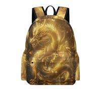 TPISLI Cartable Motif Dragon pour Garçons et Filles 8 Ans Sac d'École Style Chinois CE1 CE2 CM1 Sac à Dos Grand Format Durable pour Voyage Randonnée Loisirs, Backpack Usage Quotidien et Sorties
