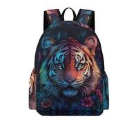 TPISLI Cartable Motif Tigre Filles et Garçons 9-11 Ans Sac Scolaire Animal Tigre CP CE1 Grand Format Léger pour Cadeau d'Anniversaire Voyage Sorties et Loisirs Usage Quotidien