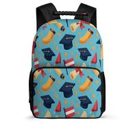 TPISLI Cartable Remise de Diplôme Thème Enfants 8-12 Ans Sac Scolaire Austria Drapeau pour Filles Garçons CP CE1 Daypack, Poignée Solide Dos Rembourré Cadeau Anniversaire