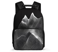 TPISLI Cartable Scolaire Art Illustration pour Fille Garçon École Primaire Sac d'École 6-10 Ans School Bag, Tissu 1680D Poignée Solide Cadeau de Rentrée