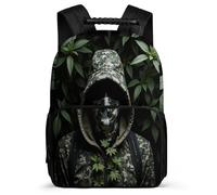 TPISLI Cartable Scolaire Camo pour Fille Garçon 5-10 Ans Sac d'École Camouflage CM1 CM2 School Bag, Poignée Solide Dos Rembourré Rentrée Scolaire