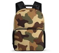TPISLI Cartable Scolaire Camouflage pour Filles Garçons 8-12 Ans Cartable Camo École Primaire Backpack, Poignée Solide Léger Durable Rentrée Scolaire