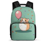 TPISLI Cartable Scolaire Guinea Cochon pour Élèves 6-10 Ans Cartable Mignon Animal CM1 CM2 School Bag, Poignée Solide Détails en Feutre Promenade Randonnée