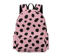 TPISLI Cartable Scolaire Imprimé Léopard Rose Enfants 7-11 Ans Sac Guépard Fille 9 Ans School Bag Léger Durable Rentrée Scolaire Sorties Sorties Loisirs Randonnée