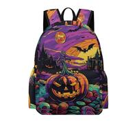 TPISLI Cartable Scolaire Noël Thème Fille CM1 CM2 Sac à Dos Coloré Élève Garçon 8-12 Ans Sac d'École Grand Durable pour Promenade Randonnée et Sorties Usage Quotidien, Backpack