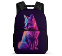 TPISLI Cartable Scolaire Renard Enfants 5-10 Ans Cartable Vie Marine pour Élèves École Primaire School Bag, Détails en Feutre Léger Durable Loisirs Sorties