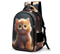 TPISLI Enfants Et Élèves Du Primaire Sac À Dos Enfant Sacs Chat Mignon Scolaires Filles Garçons Cartables Impression Animals D'école Sac Pour Étudiant Voyage École Daypacks