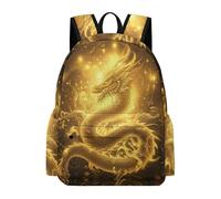 TPISLI Rucksack Dragon Enfant, Sac D'école Cartable Dragon, Cartable Fille De Grande Capacité, Sacs Motif du Dragon Scolaires Filles Pour Enfants Garçon, Pour Écoles, Voyage, Camping