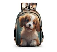 TPISLI Sac À Dos Animal Chien Pour Enfant, Garcon Sac École Fille Cartable Pour Quotidien Et Voyage Sac A Dos Fille Primaire Sac A Dos Fille 5-12 Ans