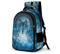 TPISLI Sac A Dos Animal Loup Enfant Garcon Primaire Cartable Garçon Wolves Loup Sac A Dos Ecole Garcon Sac D'ecole Garcon En Pour Loisirs Voyage Scolaire
