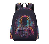 TPISLI Sac à Dos Astronaute Fille Sac d'École Astronaute Garçon 8-14 Ans CM2 Collège Cartable Scolaire Imperméable Grand pour Loisirs Sorties et Usage Quotidien Voyage Cours