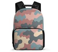 TPISLI Sac à Dos Camouflage pour Enfants 6-10 Ans Cartable Camo Cours Primaire School Bag, Détails en Feutre Poches Latérales Cadeau Anniversaire