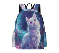 TPISLI Sac À Dos Chaton Enfants Scolaire Chaton Cartable Mignon Backpack Unisexe De Chat Garçon Et Fille Ados Backpack Voyage Bag