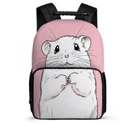 TPISLI Sac à Dos Cochon d'Inde pour Garçons 6-11 Ans, Cartable Kawaii Animal Sac d'École Enfants, Backpack, Promenade Randonnée, Usage Quotidien, Cadeau