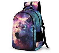 TPISLI Sac À Dos D'école Impression En 3D Cartable Animal Loup Adolescent Cartable Wolves Loup Garçon Personnalité Sac À Dos Pour Enfants