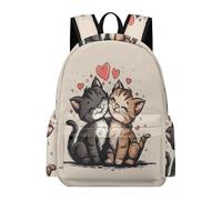 TPISLI Sac À Dos D'école Pour Garçons Et Filles Sac À Dos Pour Enfants Chat Sac À Dos Pour Enfants Animal Chaton Sac À Dos Pour Enfants - Sac