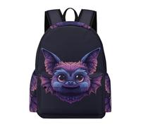 TPISLI Sac À Dos D'écolier Motif, Sac Chauve-souris Pour Garçons et Filles, Cartable Chauve-souris Ecureuil Volant,Sac De Voyage, Sac À Dos Enfant Daypack Pour La Fête Des Enfants
