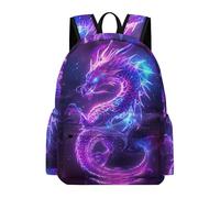 TPISLI Sac à Dos Dragon Garçon Fille 9-12 Ans Cartable Style Chinois Primaire Léger Durable À la Mode pour École Promenade Voyage Loisirs Usage Quotidien Rentrée Scolaire