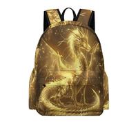 TPISLI Sac À Dos Dragon Motif Garçon Primaire CP CE CM, Voituretable Enfant Scolaire 9 À 15 Ans, Sac Ecole Chinois Style Collège Léger Pour Loisirs Ou Voyages