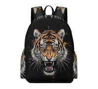 TPISLI Sac À Dos En Tigre Backpack D'école Sac De Animal Tigre Voyage Pour Étudiants, Enfant, Fille, Ordinateur Portable, Sac À Dos Décontracté Pour Voyage, Garçon, Adolescent