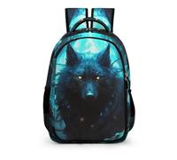 TPISLI Sac À Dos Enfant Maternelle Filles Animal Loup Sac À Dos Enfant Ecole Loup Imperméable Mignon Préscolaire Cartable Scolaire Sac D'école Pour Enfans 2 À 6 Ans