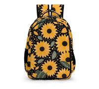TPISLI Sac À Dos Enfants, Cartable Garçons 5-10 Ans Mignon Léger Imperméable Sac A Dos Tournesol Pour Adolescents Avec Plantee Fleur