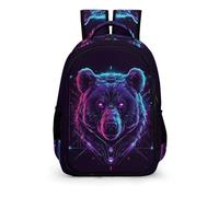 TPISLI Sac A Dos European Bear Enfant Garcon Primaire Cartable Garçon Animal Print Sac A Dos Ecole Garcon Sac D'ecole Garcon En Imperméable Pour Loisirs Voyage Scolaire