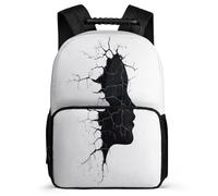 TPISLI Sac à Dos Face Art École Primaire pour Filles Garçons Sac à Dos 3D Motif 6-11 Ans Bookbag, Poignée Solide Détails en Feutre Loisirs Sorties