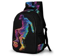 TPISLI Sac À Dos Football Soccer Enfant Sac A Dos Maternelle Sacs D'école Sacs Scolaires CArtables Filles Garçons Sac D'école Sacs Scolaires Pour Outdoor Voyage École Avec