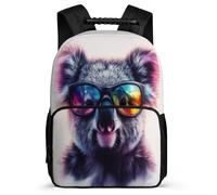 TPISLI Sac à Dos Illustration Koala Cp Ce1 pour Enfants, Cartable Design Animal Sac Scolaire Enfants, School Bag, Promenade Randonnée, Usage Quotidien, Cadeau